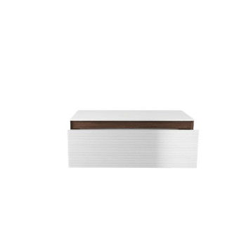 Koupelnová skříňka s krycí deskou Naturel Monza 99x30x45 cm ořech mat MONZA100WND