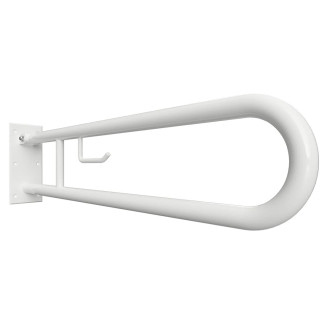 BEMETA HELP: Sklopný úchyt ve tvaru U s držákem na TP 813 mm, bílé 301102294