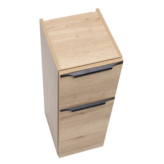 Koupelnová skříňka nízká Naturel Nobia 30x86x35 cm dub sierra levá NOBIAN30LDSN