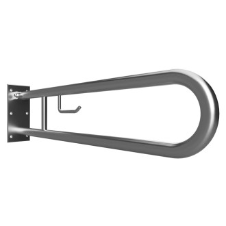 BEMETA HELP: Sklopný úchyt ve tvaru U 850 mm, nerez brus, s držákem TP 301406322