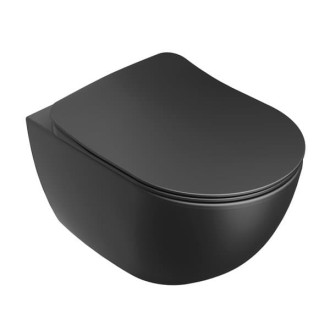 Ravak WC Uni Chrome RimOff závěsný black X01794