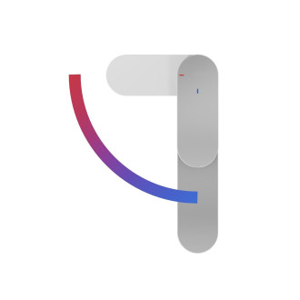 Ravak CR II 014.01CR Umyv. bat. BeCool 175 mm, bez výpusti, chrom X070448