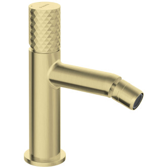 Deante SILIA HEXA bidetová baterie bez výpusti click-clack, kartáčované zlato BHS_R30M