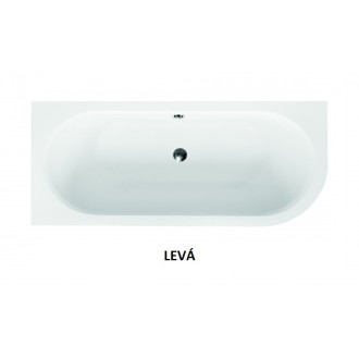 BESCO vana AVITA 150 (1500x750 mm), levé provedení, bez nožiček VANAVIT150L