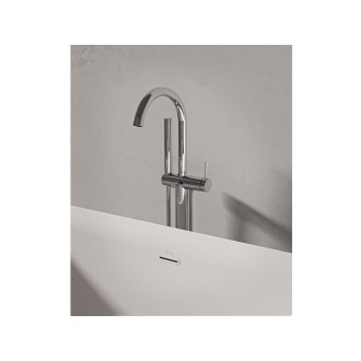 Ravak FM 082.00CR.RB07A Vanová baterie na podlahu se setem, chrom X070436