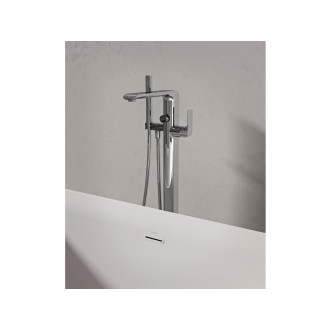 Ravak FL 080.00CR.RB07A Vanová baterie na podlahu se setem, chrom X070440