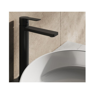 Ravak SL 015.20BL Umyvadlová bat. 290 mm, bez výpusti, black X070490