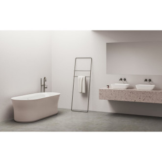 Ravak ES 080.20GB.RB07G Vanová baterie na podlahu se setem, graphite brushed X070502