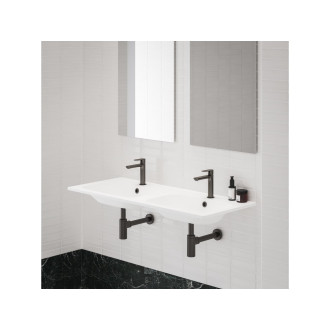 Ravak dvojumyvadlo Chrome 1200 Slim white s otvory XJG01112001