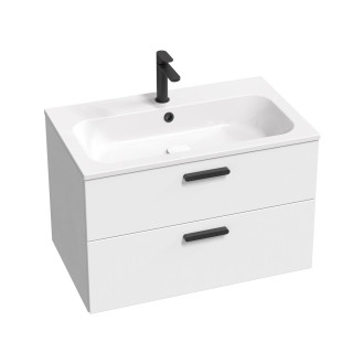 Ravak umyvadlo Chrome 800 Slim white s otvory XJG01180001