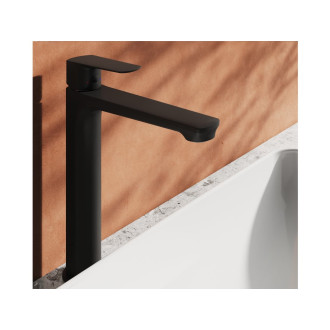 Ravak LF 015.20BL Umyvadlová bat. 280 mm, bez výpusti, black X070478