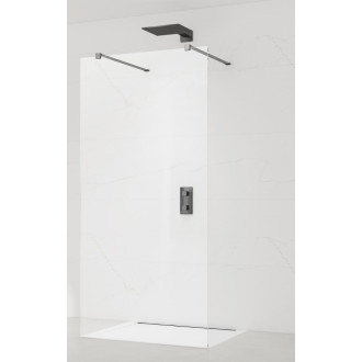 Sprchová zástěna SAT Walk-in 60 cm SATBWI60ZAVGM