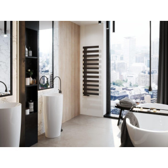 Radiátor kombinovaný Hopa Edinburgh 138x50 cm černá matná RADEDI501431