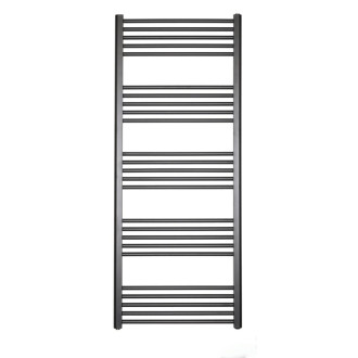 Radiátor kombinovaný SAT KD 150x60 cm černá matná SATRAKD6001500BL