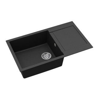 Dřez SAT černá SATSINKGQT104B