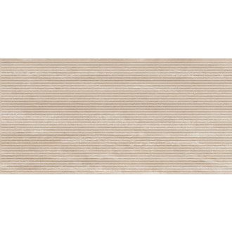 Obklad Ragno Travertino beige canneto 3D vein cut 60x120 cm reliéfní RCAX