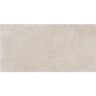 Obklad Ragno Travertino bianco canneto 3D cross cut 60x120 cm reliéfní RCC2