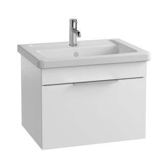 Koupelnová skříňka s umyvadlem VitrA Mia 64,5x49,5x43,5 cm bílá MIA6049B