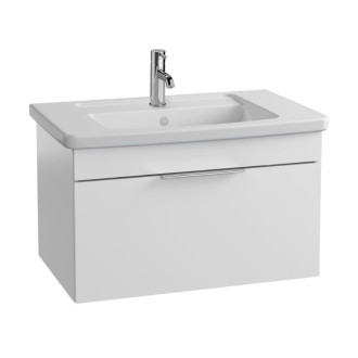 Koupelnová skříňka s umyvadlem VitrA Mia 80x49,5x43,5 cm bílá MIA8049B