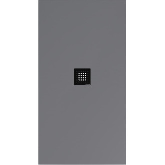 Sprchová vanička obdélníková Polysan Flexia 150x80 cm litý mramor šedá 72901.31