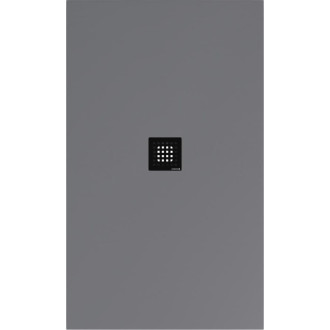 Sprchová vanička obdélníková Polysan Flexia 150x90 cm litý mramor šedá 72898.31