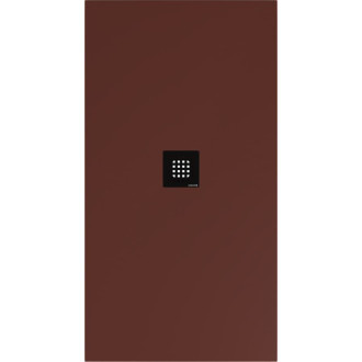 Sprchová vanička obdélníková Polysan Flexia 150x80 cm litý mramor hnědá 72901.71
