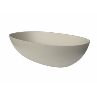 Umyvadlo na desku SAT Aula 60x36 cm béžová mat bez otvoru pro baterii, bez přepadu SATAU6036BE