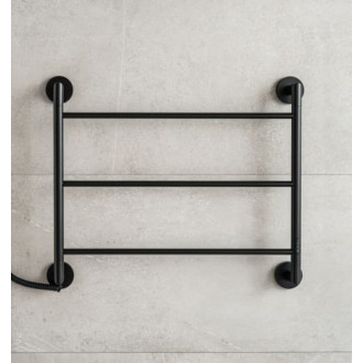 Sušák ručníků elektrický P.M.H. Britta 71,2x85,9 cm černá BR859712BLK