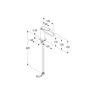 KLUDI-DECUS JP UM.B.110 BEZ ODP.S  B/MAT 542825375