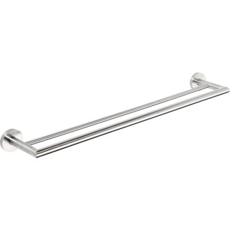 X-STEEL dvojitý držák ručníků 600x125mm, nerez mat XS403