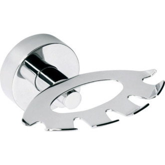 X-ROUND držák kartáčků, chrom XR901