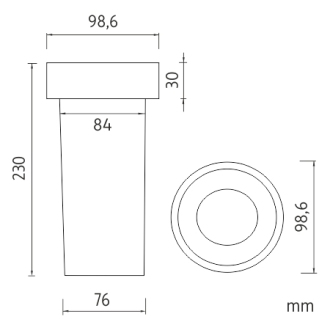 Nimco WC nádobka 1094W