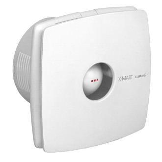X-MART 10 koupelnový ventilátor axiální, 15W, potrubí 100mm, bílá 1010000