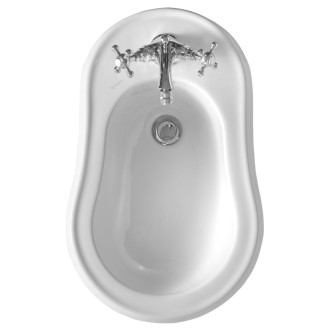RETRO bidet stojící 38,5x60cm, bílá 102001