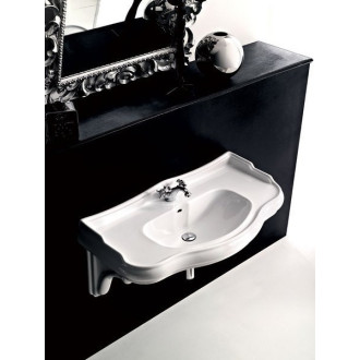 RETRO keramické umyvadlo 100x54,5cm, bílá 105001