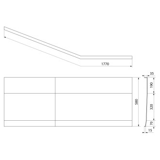 TIGRA R 170 panel čelní 90812
