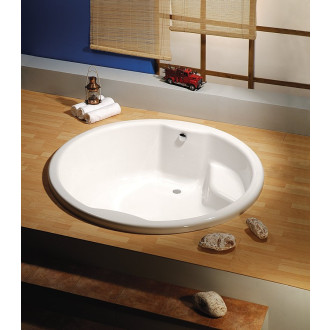 ROYAL ROUND kulatá vana s konstrukcí 172x172x49cm, bílá 73211
