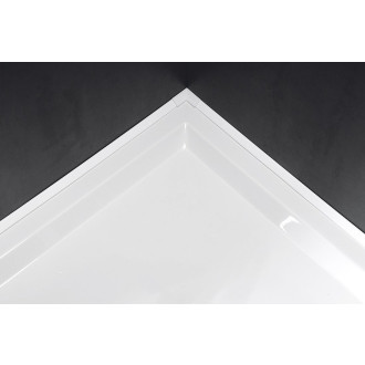 Krycí lišta pro vany a vaničky, 1200x1000mm, 2x roh, 2x zakončení, bílá 91021