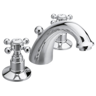 ANTEA tříprvková umyvadlová baterie s výpustí, chrom 3021