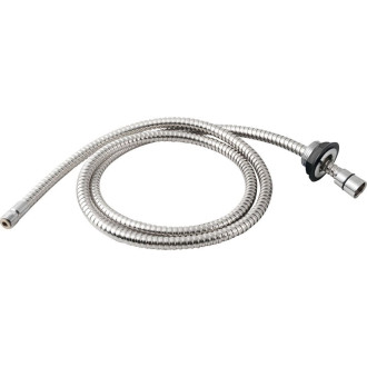 Sprchová průchodka na okraj vany včetně hadice  F1/2"-M3/8", kulatá, chrom 1205-04