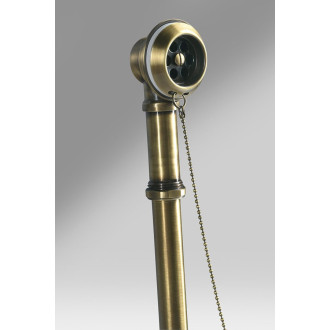 CHARLESTON vanová souprava pro vnější instalaci, řetízek, včetně sifonu, bronz 71688