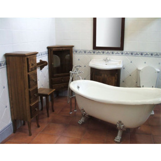 RETRO skříňka 35x119x33cm, buk 1673