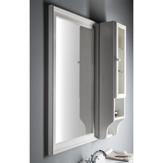 RETRO skříňka k zrcadlu 25x115x20cm, pravá, starobílá 1688