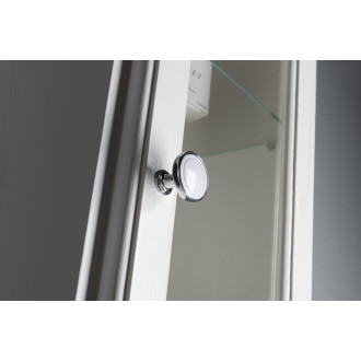 RETRO skříňka k zrcadlu 25x115x20cm, pravá, starobílá 1688