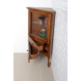 RETRO skříňka rohová 60x120x47cm, buk, levá 1701