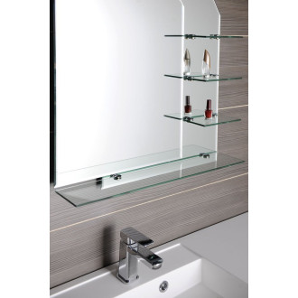 WEGA zrcadlo s policemi 65x90cm 65028