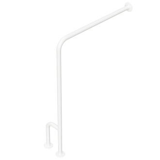 HANDICAP opěrné madlo LEVÉ 800x850mm, bílá XH526W