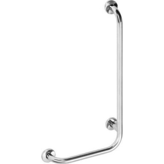HANDICAP nástěnné madlo PRAVÉ 810x550mm, nerez lesk XH524