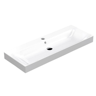 CENTO keramické umyvadlo 120x45cm, bílá 353401