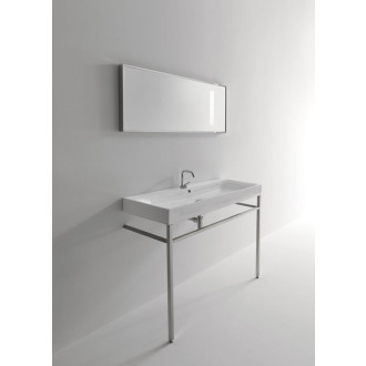 CENTO keramické umyvadlo 120x45cm, bílá 353401
